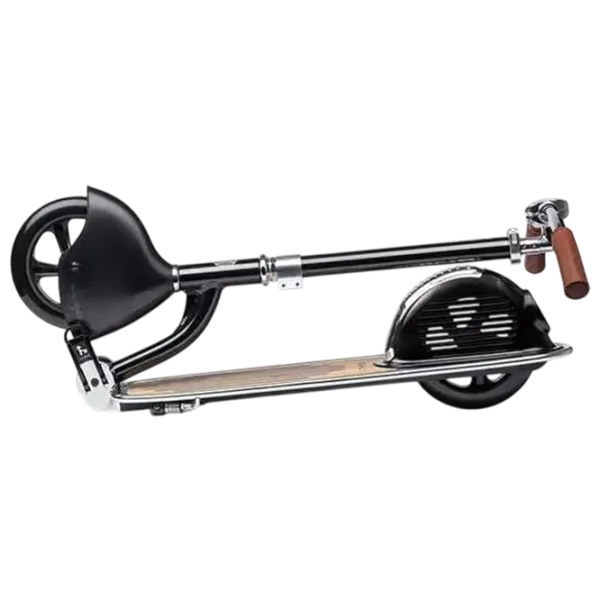Trotinetă pentru copii cu două roți Micro Navigator (SA0232) 100 kg/ Black photo 5