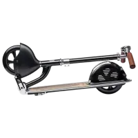 Trotinetă pentru copii cu două roți Micro Navigator (SA0232) 100 kg/ Black photo 5