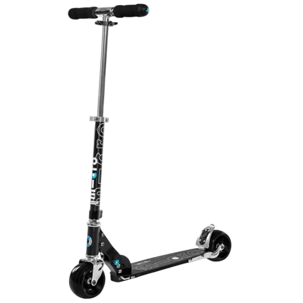 Trotinetă pentru copii cu două roți Micro Rocket (SA0048) 100 kg/ Black photo 1