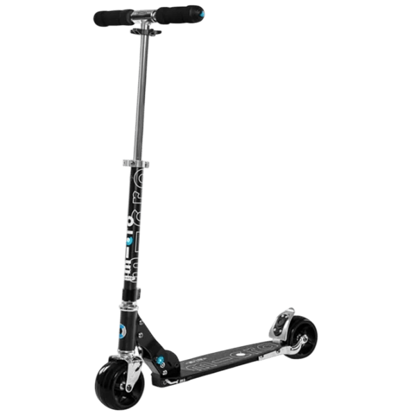 Trotinetă pentru copii cu două roți Micro Rocket (SA0048) 100 kg/ Black photo 1