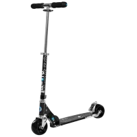 Trotinetă pentru copii cu două roți Micro Rocket (SA0048) 100 kg/ Black