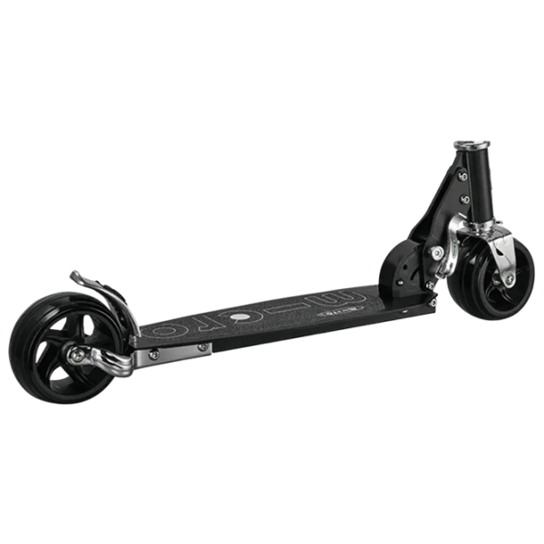 Trotinetă pentru copii cu două roți Micro Rocket (SA0048) 100 kg/ Black photo 3
