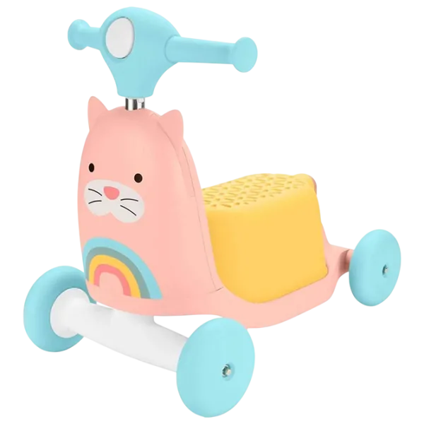 Trotinetă pentru copii cu trei roți Skip Hop Ride On (9R186310) 20 kg/ Red photo 3