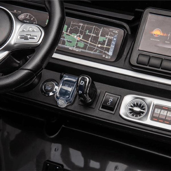 Mașină electrică Mercedes-Benz Kikka Boo AMG G63  / / 3+ / Black photo 9