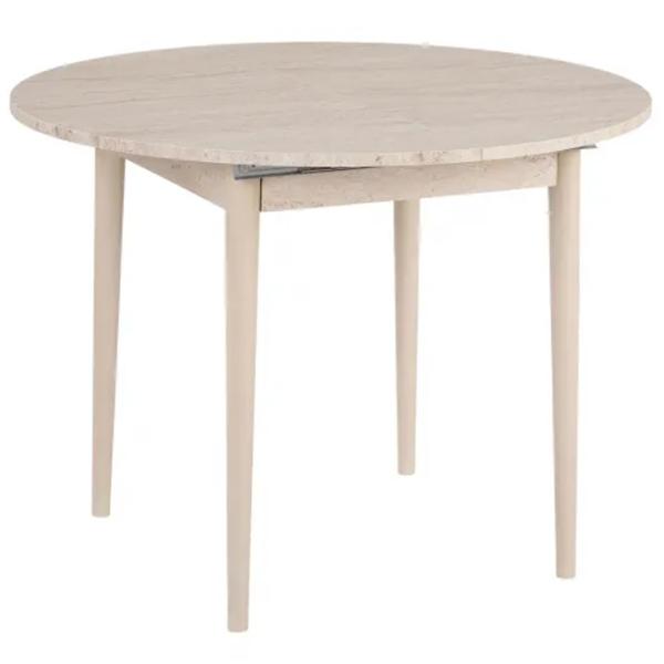 Masă de bucătărie extensibilă Trendy Viona PAL melaminat/ Travertine photo 1