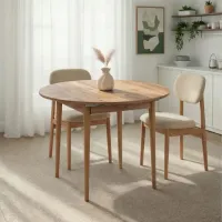 Masă de bucătărie extensibilă Trendy Viona PAL melaminat/ Atlantic Pine photo 10