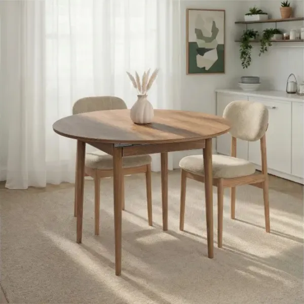Masă de bucătărie extensibilă Trendy Viona PAL melaminat/ Kafkas Oak photo 10