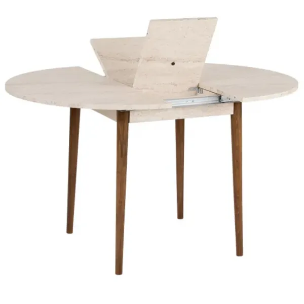 Masă de bucătărie extensibilă Trendy Viona PAL melaminat/ Travertine photo 3