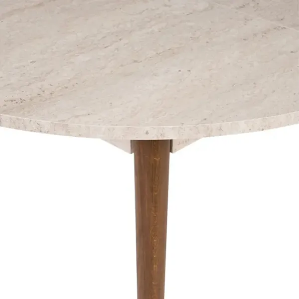 Masă de bucătărie extensibilă Trendy Viona PAL melaminat/ Travertine photo 5