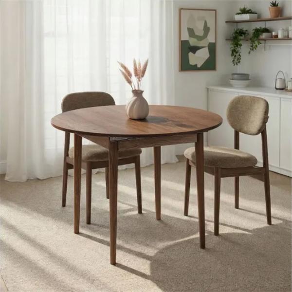Masă de bucătărie extensibilă Trendy Viona PAL melaminat/ Barok Walnut photo 10
