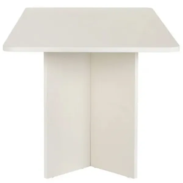 Masă de bucătărie fixă Trendy Linza PAL melaminat/ Wood White photo 4