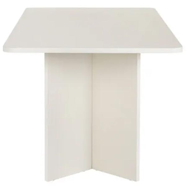 Masă de bucătărie fixă Trendy Linza PAL melaminat/ Wood White photo 4