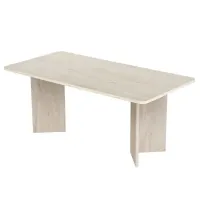 Masă de bucătărie fixă Trendy Linza PAL melaminat/ Travertine
