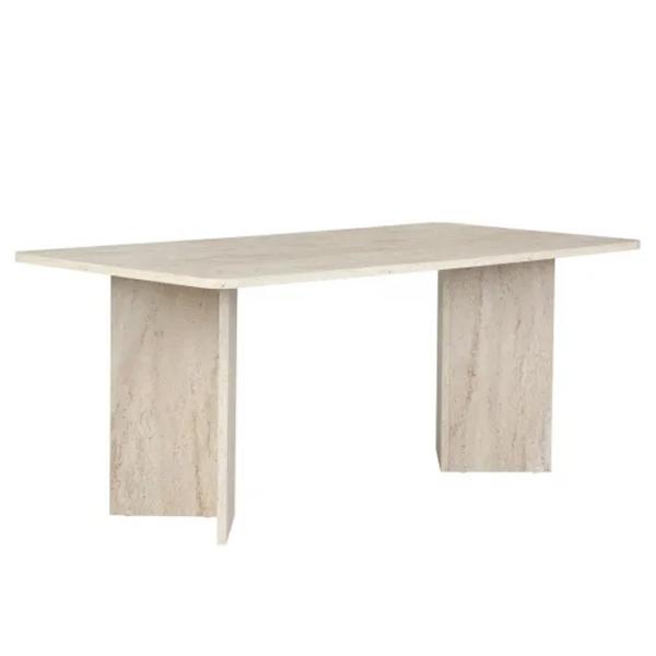 Masă de bucătărie fixă Trendy Linza PAL melaminat/ Travertine photo 2
