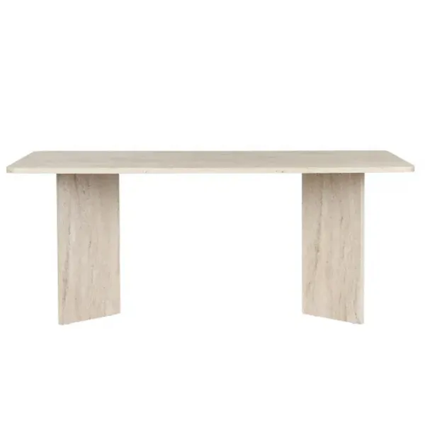 Masă de bucătărie fixă Trendy Linza PAL melaminat/ Travertine photo 3