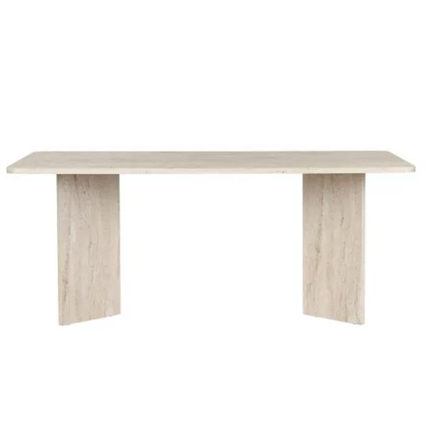 Masă de bucătărie fixă Trendy Linza PAL melaminat/ Travertine photo 3