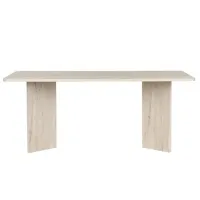 Кухонный стол зафиксированный Trendy Linza Меламиновая ДСП/ Travertine photo 3