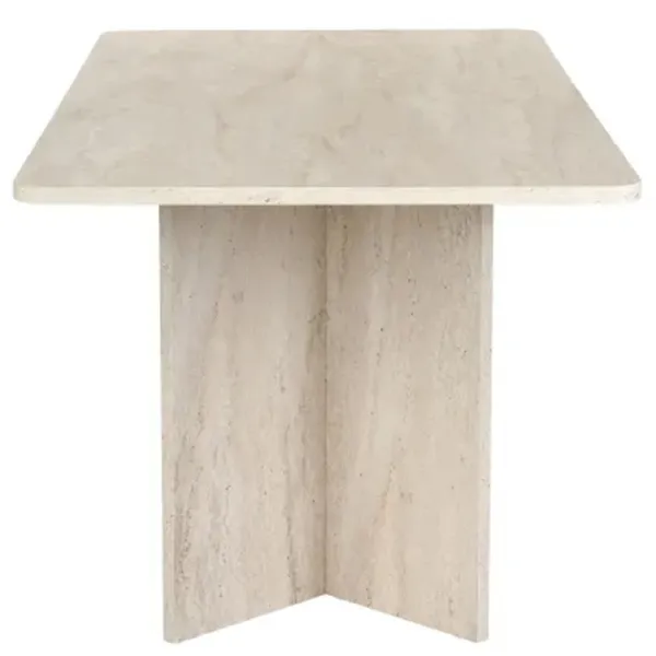 Masă de bucătărie fixă Trendy Linza PAL melaminat/ Travertine photo 4