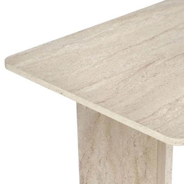 Masă de bucătărie fixă Trendy Linza PAL melaminat/ Travertine photo 5
