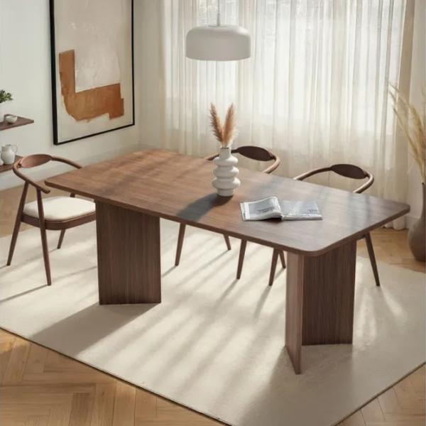 Masă de bucătărie fixă Trendy Linza PAL melaminat/ Milano Walnut photo 8