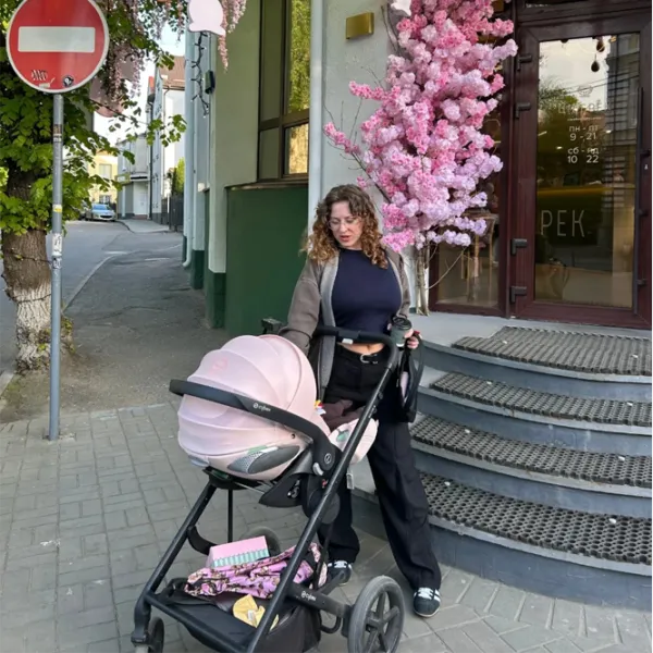 Scaun auto Cybex Cloud T i-Size Plus  0 luni - 15 luni / 13 kg / Pink photo 8