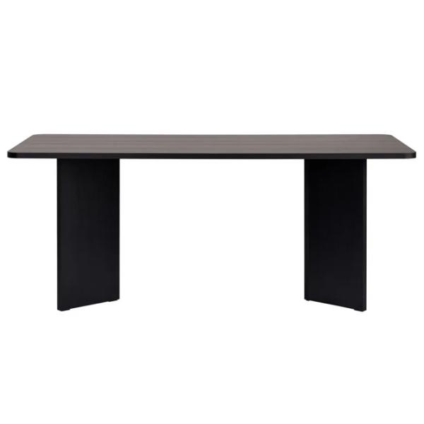Masă de bucătărie fixă Trendy Linza PAL melaminat/ Wood Black photo 3