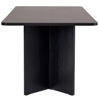 Кухонный стол зафиксированный Trendy Linza Меламиновая ДСП/ Wood Black photo 4