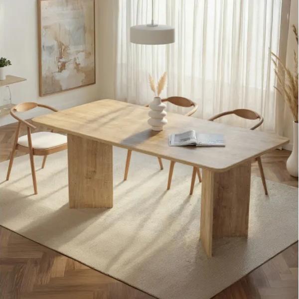 Masă de bucătărie fixă Trendy Linza PAL melaminat/ Honey Oak photo 8