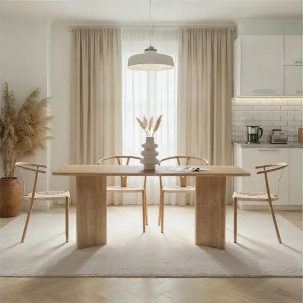 Masă de bucătărie fixă Trendy Linza PAL melaminat/ Honey Oak photo 9
