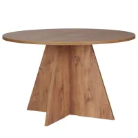 Masă de bucătărie fixă Trendy Virella PAL melaminat/ Atlantic Pine