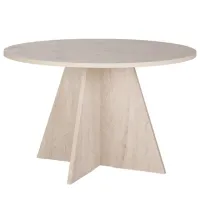 Masă de bucătărie fixă Trendy Virella PAL melaminat/ Travertine