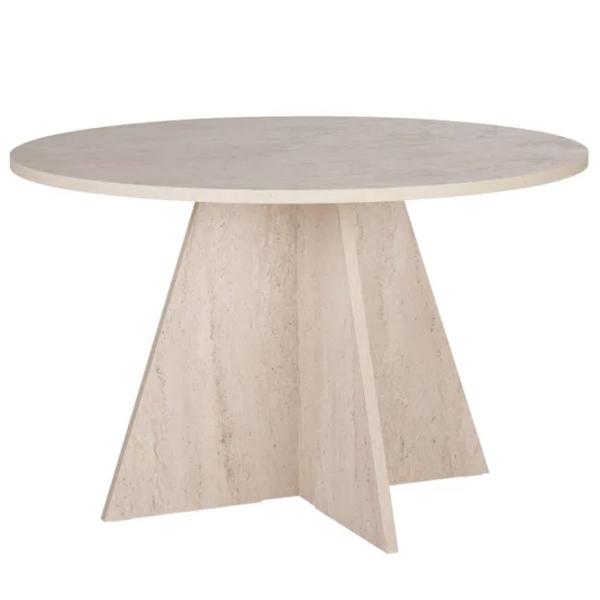 Masă de bucătărie fixă Trendy Virella PAL melaminat/ Travertine photo 2