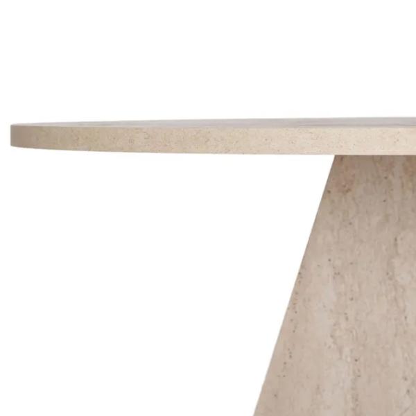 Masă de bucătărie fixă Trendy Virella PAL melaminat/ Travertine photo 4