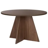 Кухонный стол зафиксированный Trendy Virella Меламиновая ДСП/ Venezia Walnut