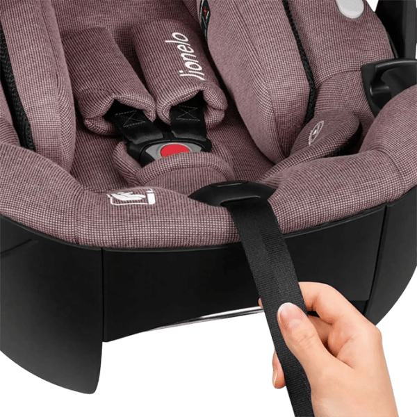 Scaun auto Lionelo Moxie I-Size  0 luni - 15 luni / 13 kg / Pink-Purple photo 5
