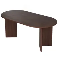 Кухонный стол зафиксированный Trendy Sablin Меламиновая ДСП/ Milano Walnut