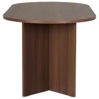 Кухонный стол зафиксированный Trendy Sablin Меламиновая ДСП/ Milano Walnut photo 4