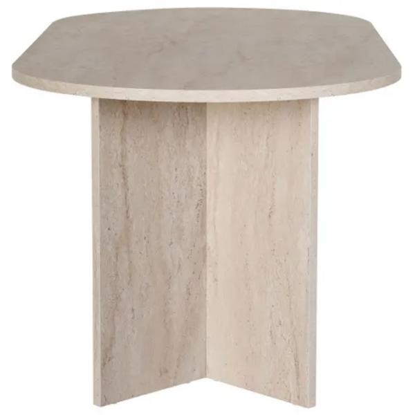 Masă de bucătărie fixă Trendy Sablin PAL melaminat/ Travertine photo 4