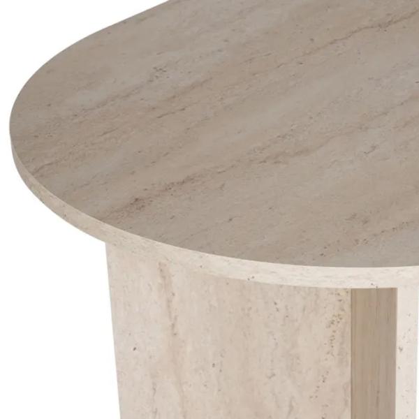 Masă de bucătărie fixă Trendy Sablin PAL melaminat/ Travertine photo 5