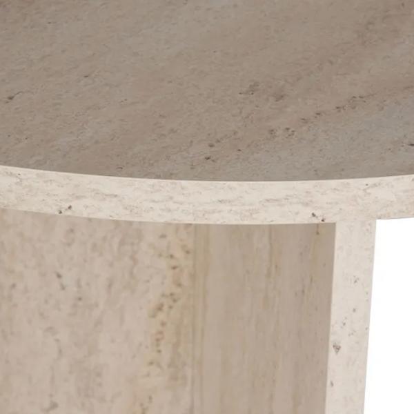 Masă de bucătărie fixă Trendy Sablin PAL melaminat/ Travertine photo 6