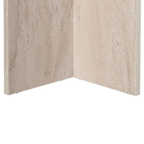Masă de bucătărie fixă Trendy Sablin PAL melaminat/ Travertine photo 7