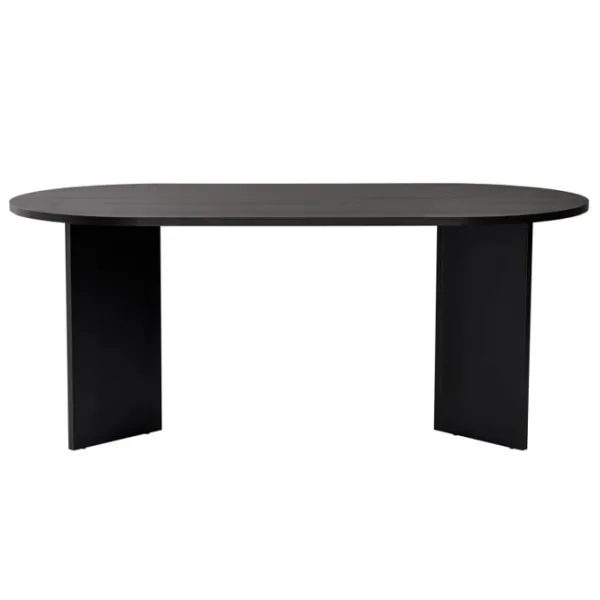 Masă de bucătărie fixă Trendy Sablin PAL melaminat/ Wood Black photo 2