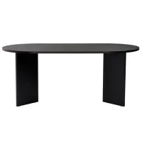 Кухонный стол зафиксированный Trendy Sablin Меламиновая ДСП/ Wood Black photo 2