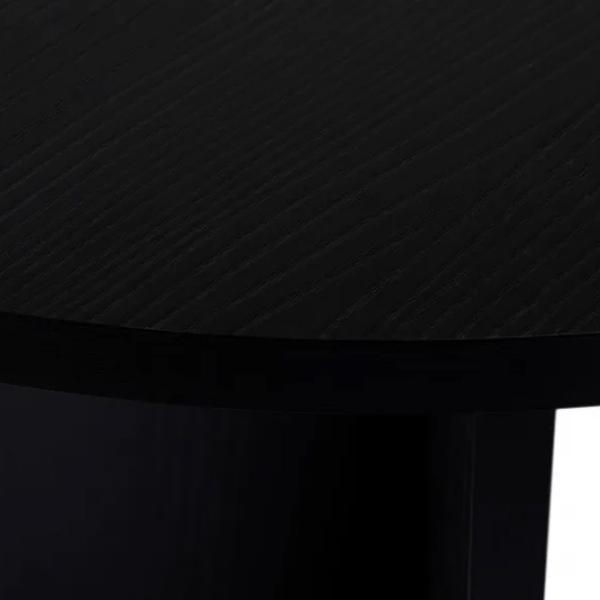 Masă de bucătărie fixă Trendy Sablin PAL melaminat/ Wood Black photo 6