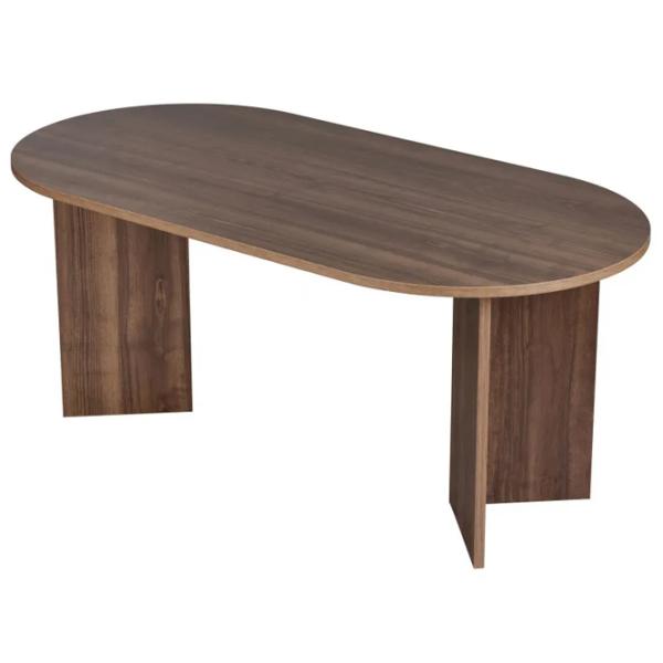 Masă de bucătărie fixă Trendy Sablin PAL melaminat/ Venezia Walnut photo 1