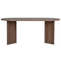 Кухонный стол зафиксированный Trendy Sablin Меламиновая ДСП/ Venezia Walnut photo 2