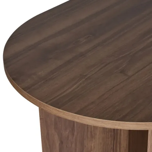 Masă de bucătărie fixă Trendy Sablin PAL melaminat/ Venezia Walnut photo 5