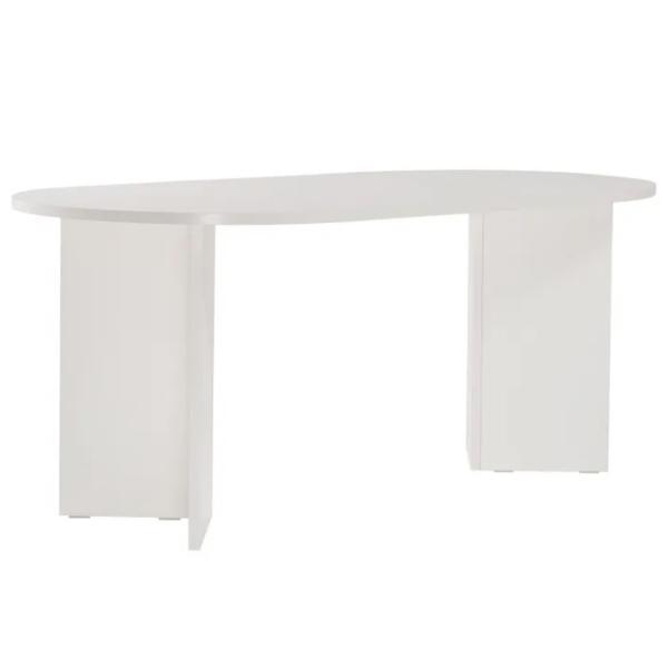 Masă de bucătărie fixă Trendy Sablin PAL melaminat/ Wood White photo 2