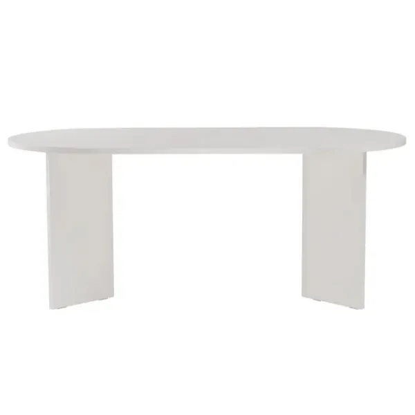 Masă de bucătărie fixă Trendy Sablin PAL melaminat/ Wood White photo 3