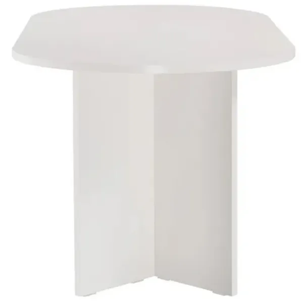 Masă de bucătărie fixă Trendy Sablin PAL melaminat/ Wood White photo 4